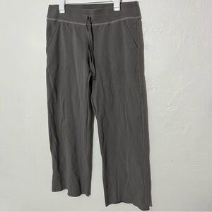 Gap Body Full Length Drawstring Lounge Pants with Pockets Straight Leg Boot L